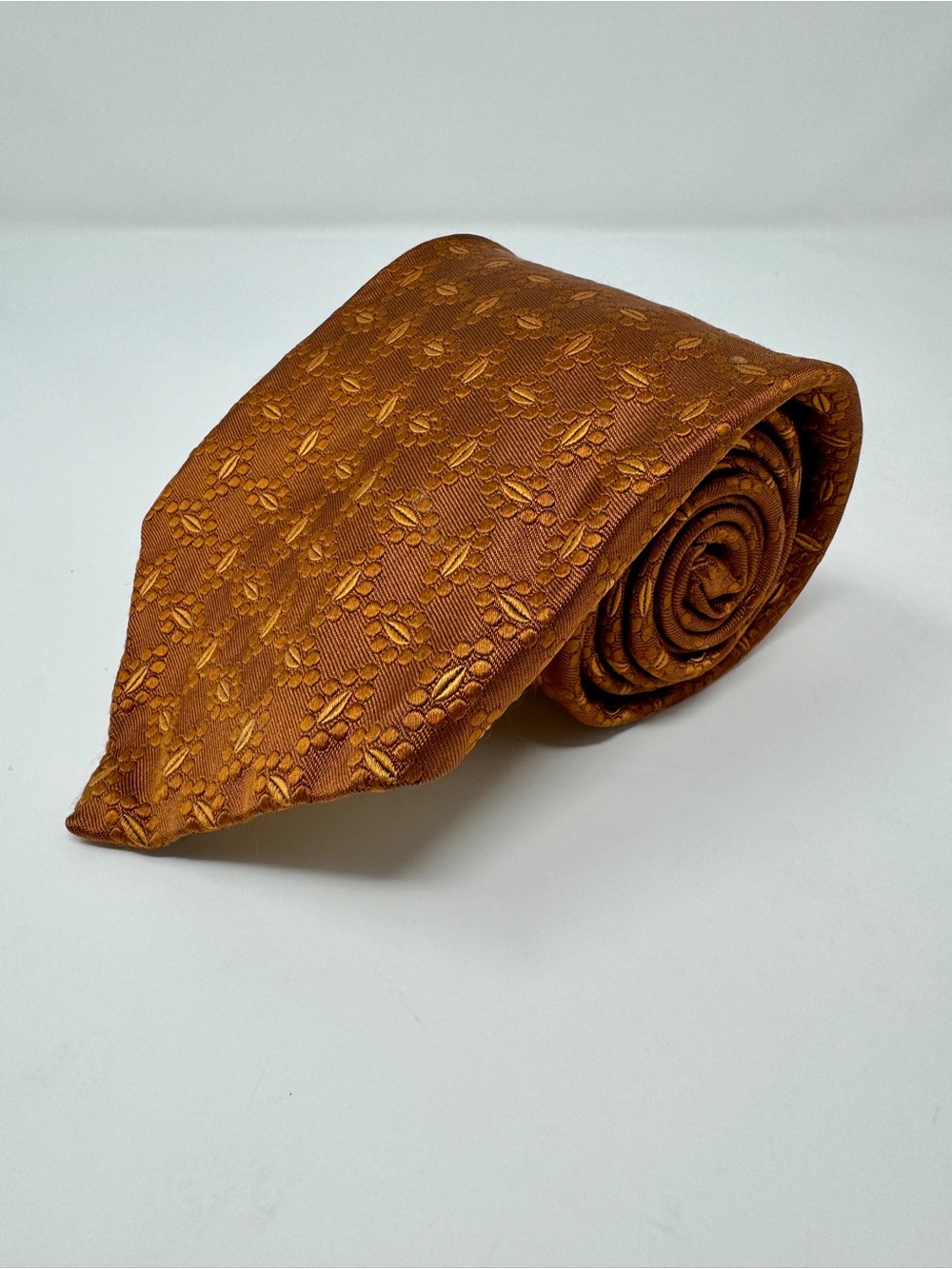 Robert Talbott Best of Class Nordstrom XL Copper Silk Tie 63”